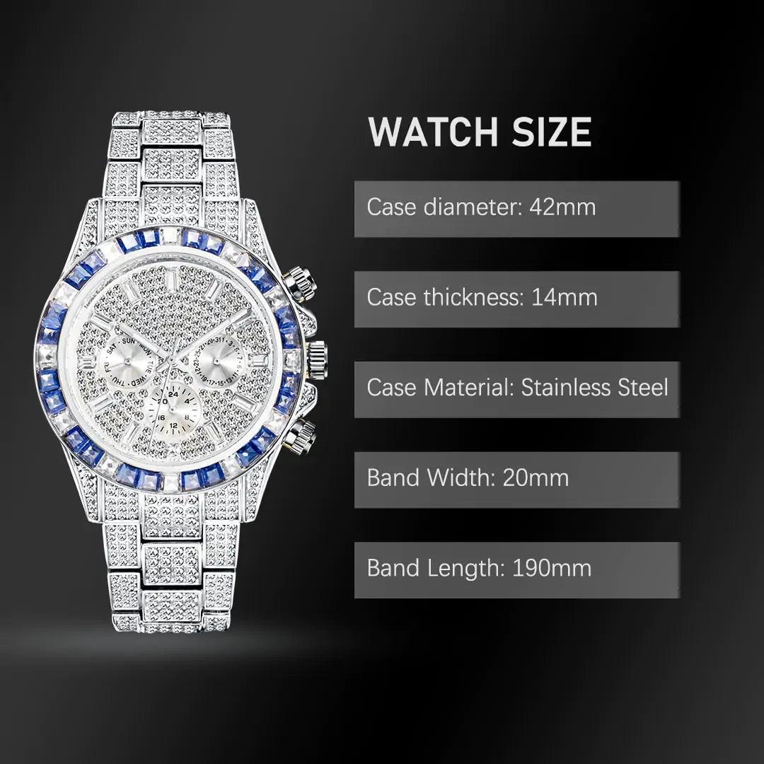 Diamond Calendar Watches - Viva Vista Store