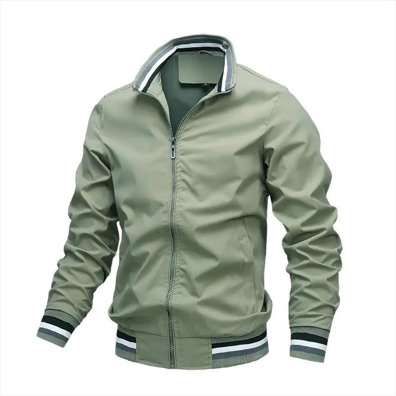 Men’s Casual Stand-up Collar Jacket - Viva Vista Store