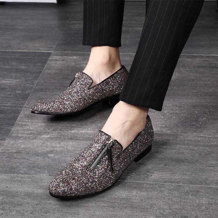 Glitter Coiffeur Loafers - Viva Vista Store