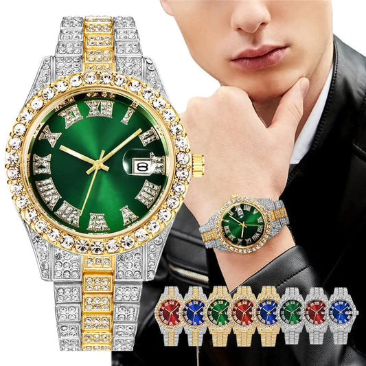 Diamond Roman Wrist Watch - Viva Vista Store