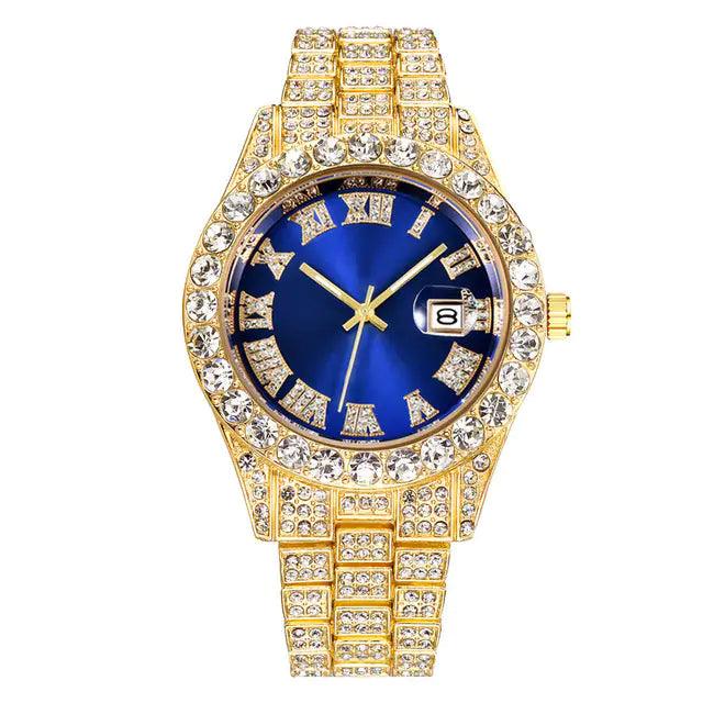 Diamond Roman Wrist Watch - Viva Vista Store