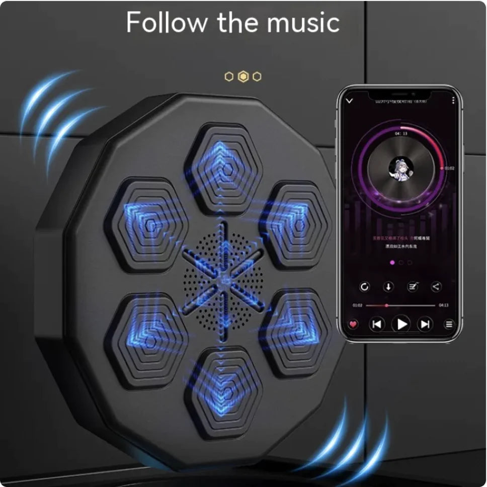 Smart Music Boxing Trainer for Home Fitness