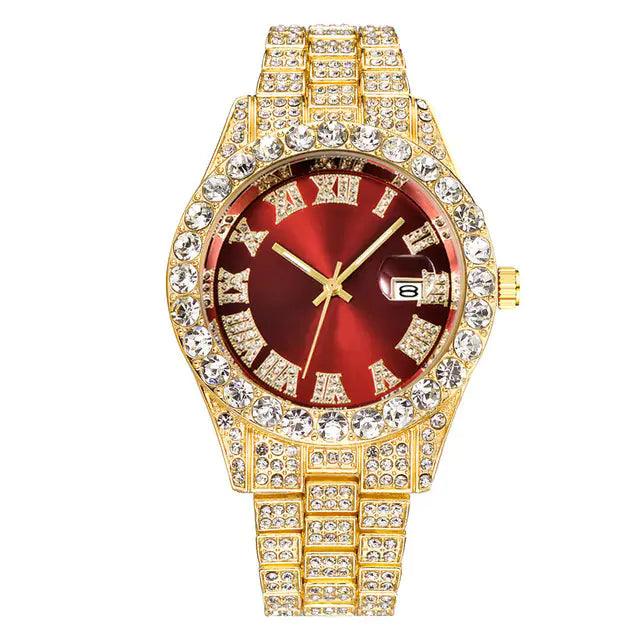 Diamond Roman Wrist Watch - Viva Vista Store