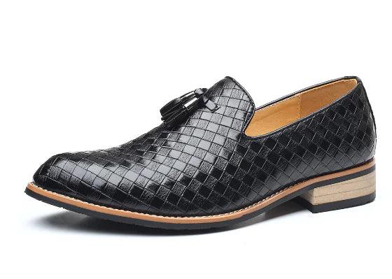 Luxury Italian Style Tassel Leather Loafers - Viva Vista Store