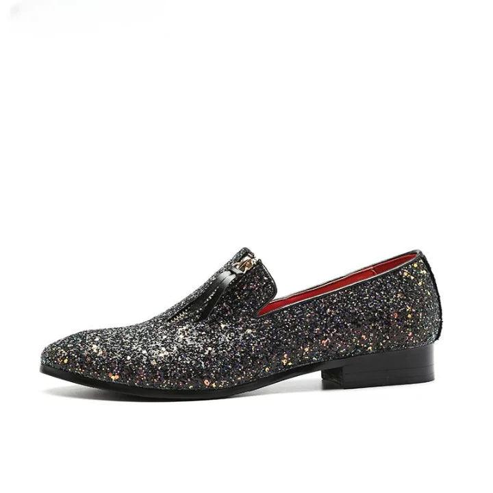 Glitter Coiffeur Loafers - Viva Vista Store