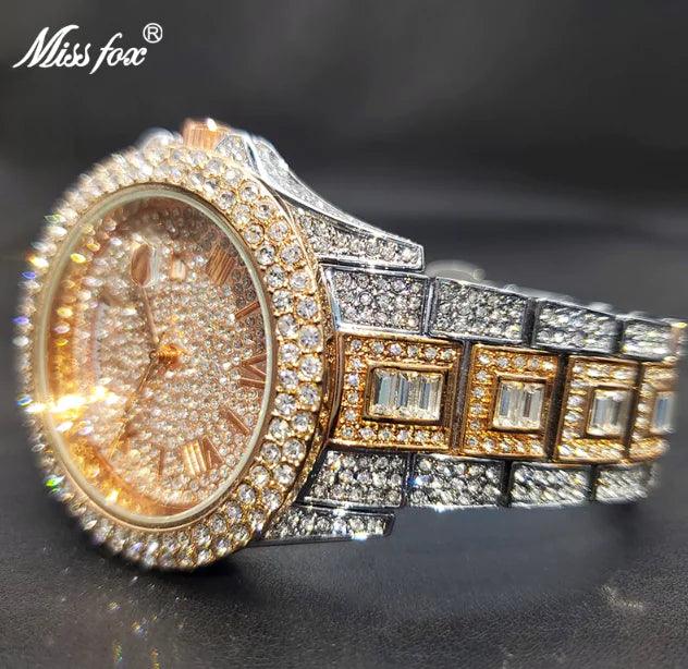 Masculino Diamond Quartz Watches - Viva Vista Store