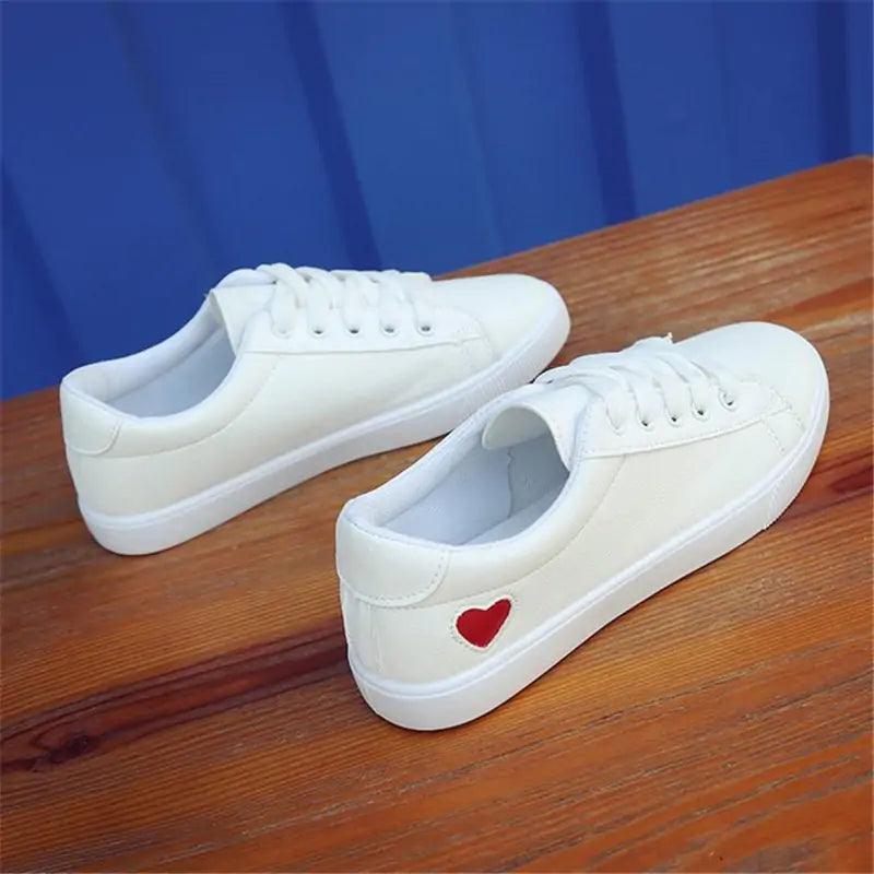 Skate White Shoes - Viva Vista Store