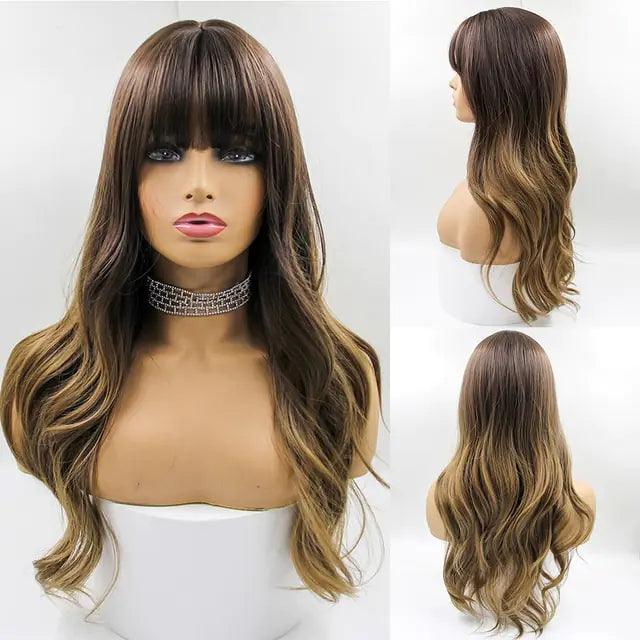 Long Natural Hair Wigs - Viva Vista Store