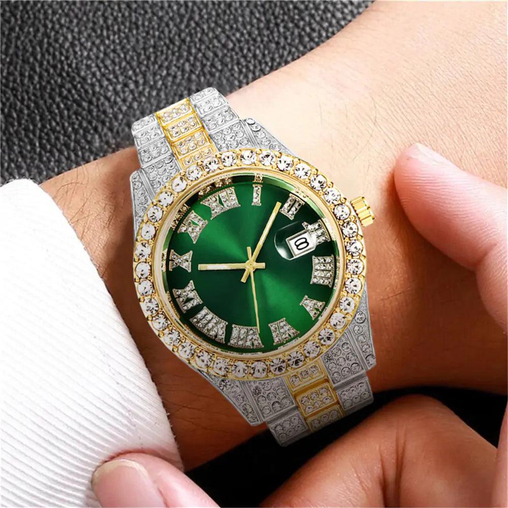 Diamond Roman Wrist Watch - Viva Vista Store