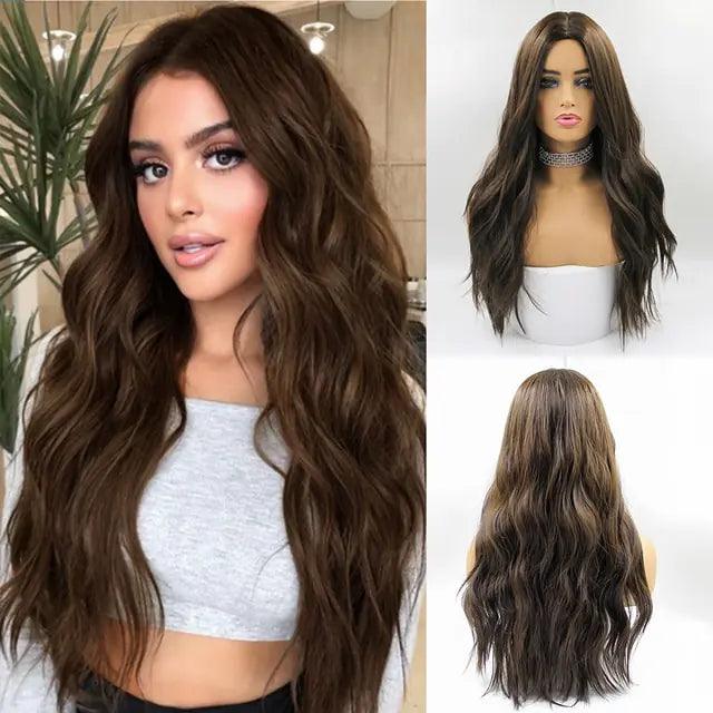 Long Natural Hair Wigs - Viva Vista Store