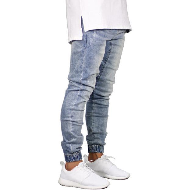 Men Comfortable Stretch Jean joggers - Viva Vista Store