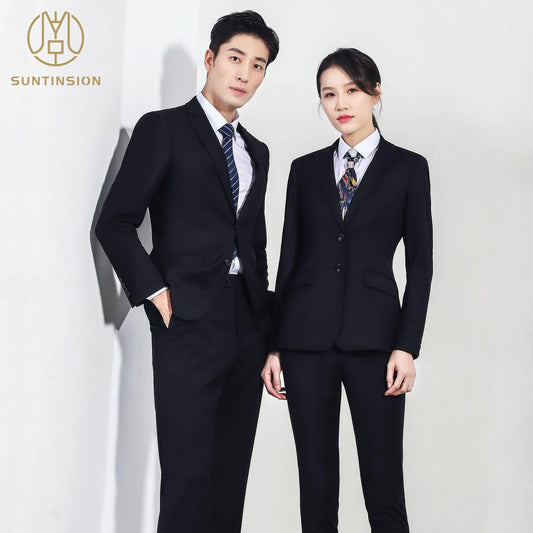 New Suits Slim Work Operated Men's Business Wear Suits Suits Suit Set Custom Men and Daughters - Viva Vista Store