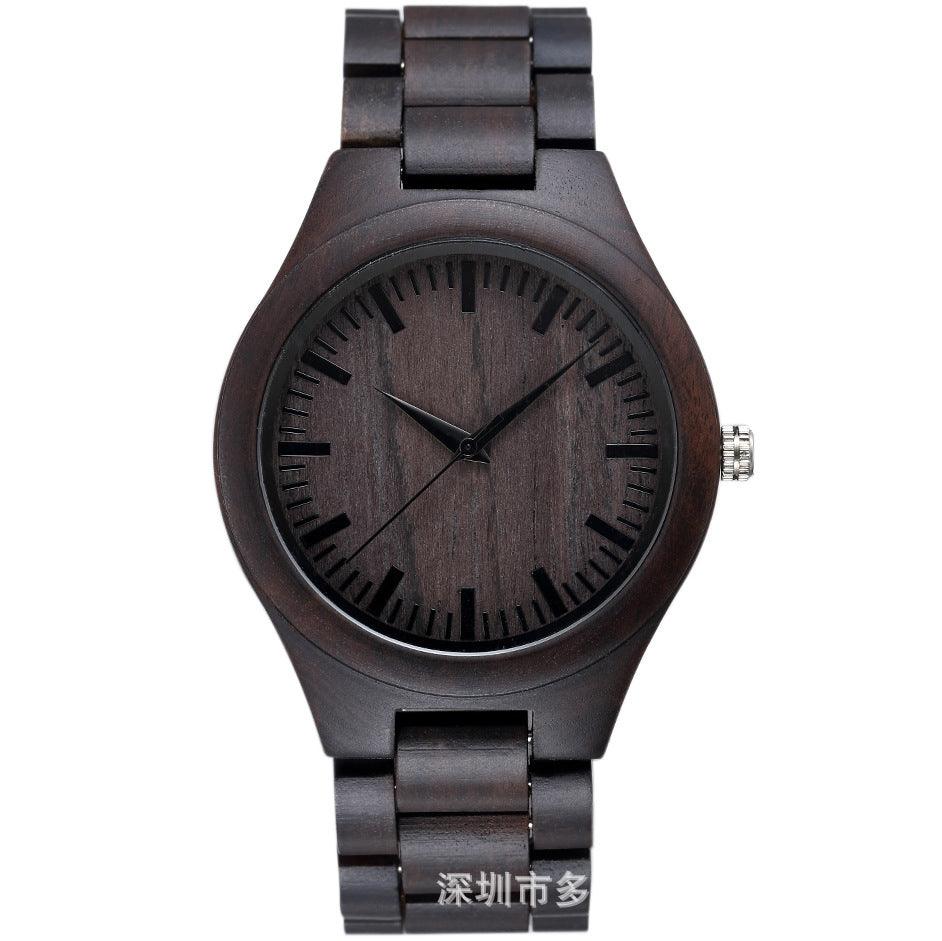 Wooden Watch wood table custom wooden table quartz table Japan imported moving watches foreign trade hot sale - Viva Vista Store