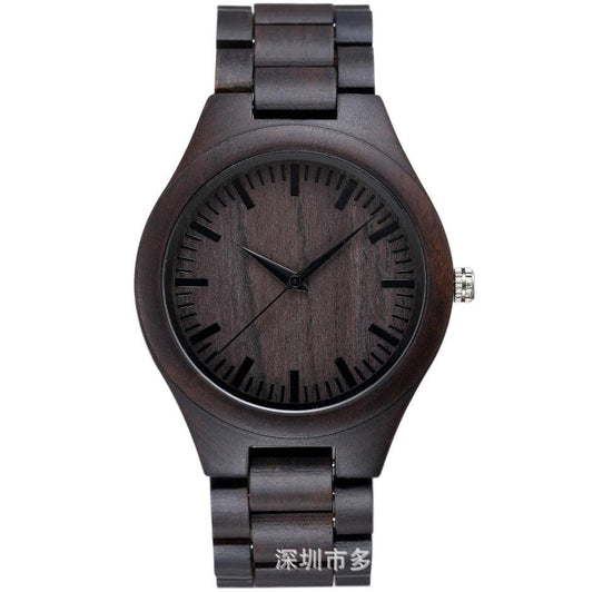 Wooden Watch wood table custom wooden table quartz table Japan imported moving watches foreign trade hot sale - Viva Vista Store