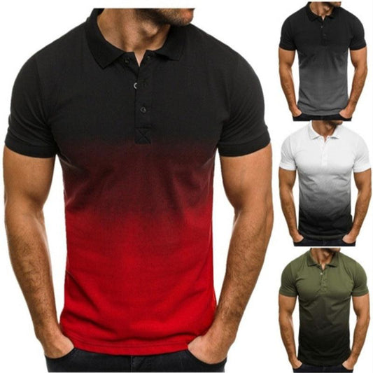 Slim-fit Gradient POLO Shirt - Viva Vista Store