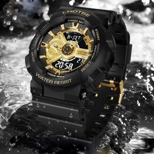 Lhotse Students Outdoor Waterproof Sports Electronic Watches Men's Youth Trend Guangzhou Foreign Trade One Generation - Viva Vista Store