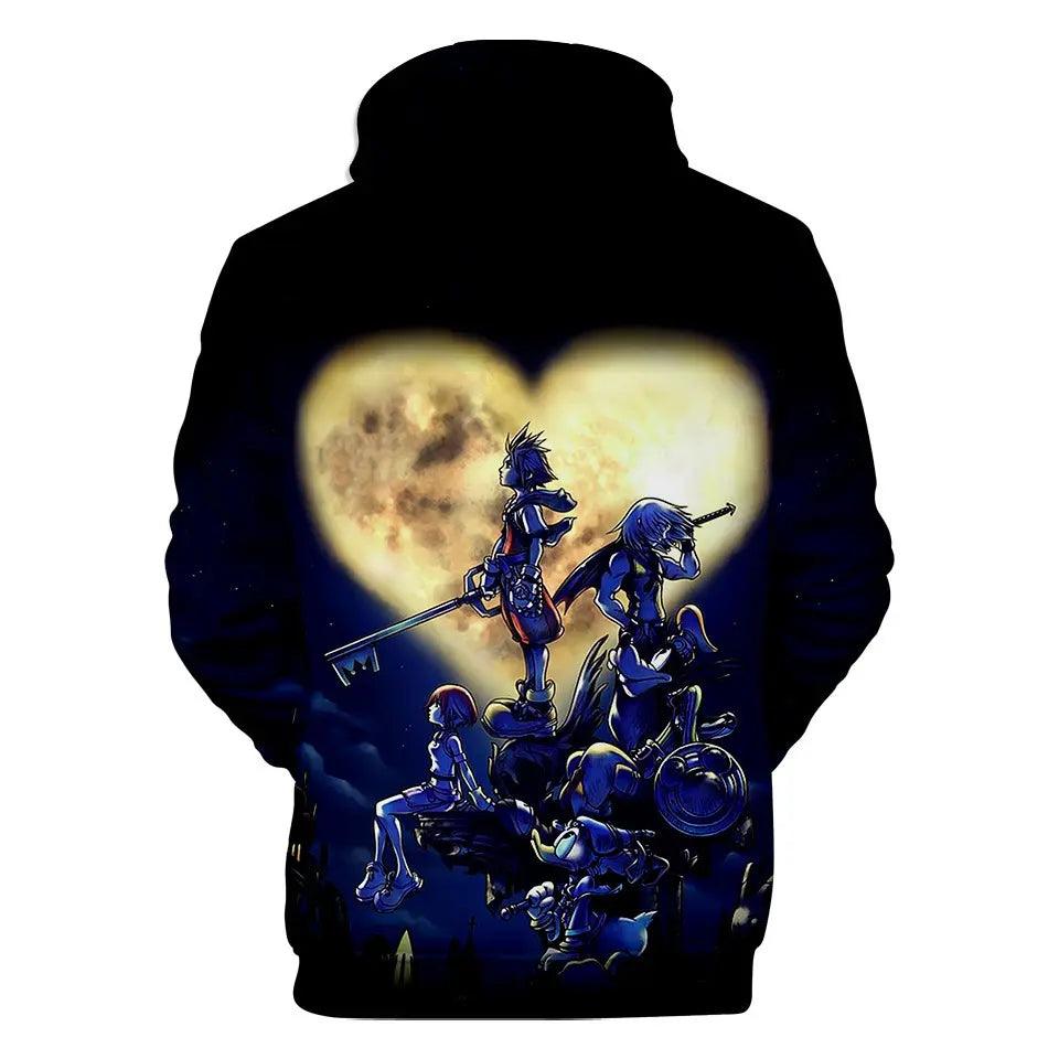 Kingdom Hearts Hoodie Unisex Pullover Fashion Sweatshirt - Viva Vista Store