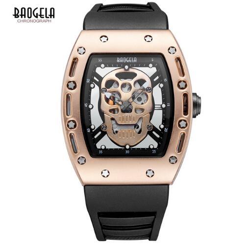 BAOGELA Men Watches Pirate Hollow Silica Wristwatch - Viva Vista Store