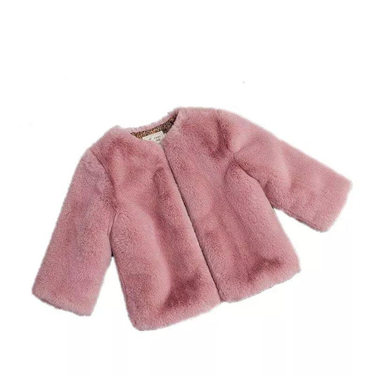 Children Fur Coat Girls And Boys Winter Jacket Toddlers Clothing Baby Faux Fur Coat Windbreakers Kids Outwear Coat Fashion 2021 - Viva Vista Store