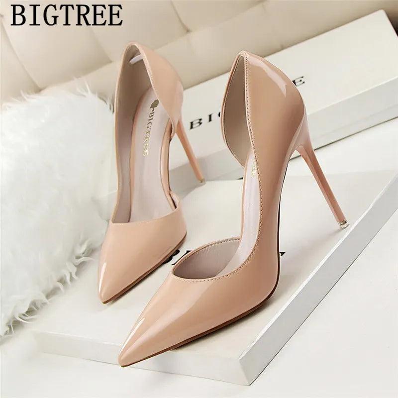 Office Shoes Women Extreme High Heels Pumps Women Shoes Bigtree Shoes High Heels Sandals Women Tacones Altos Mujer Sexy Ayakkabi - Viva Vista Store