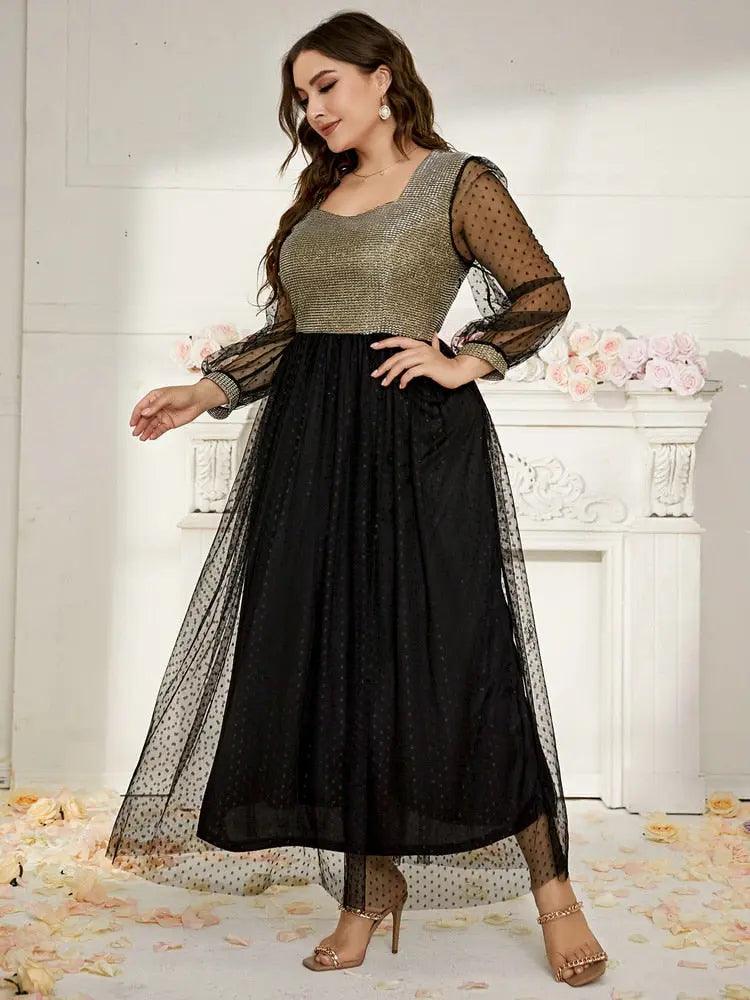 TOLEEN Clearance Price Plus Size Maxi Dresses Long Large Women Fashion Chic Elegant Party Evening Wedding Festival Clothing - Viva Vista Store