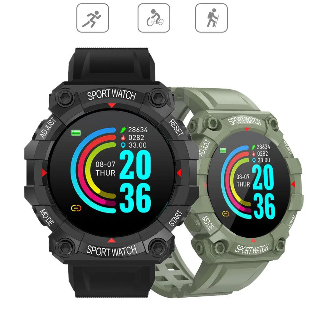 IP67 Waterproof FD68 Smart Watches Heart Rate Blood Pressure Sport Smartwatch Pedometer Call Reminder Wristwatch for Android IOS - Viva Vista Store