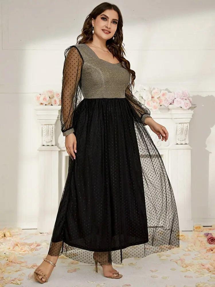 TOLEEN Clearance Price Plus Size Maxi Dresses Long Large Women Fashion Chic Elegant Party Evening Wedding Festival Clothing - Viva Vista Store