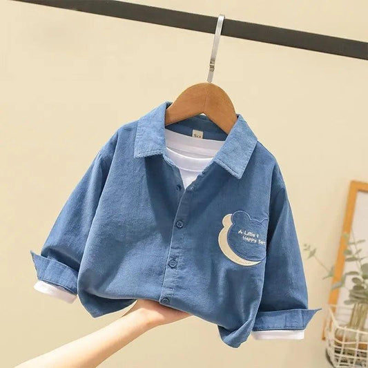 Children's shirts for boys and girls in spring and autumn for children in autumn - Viva Vista Store