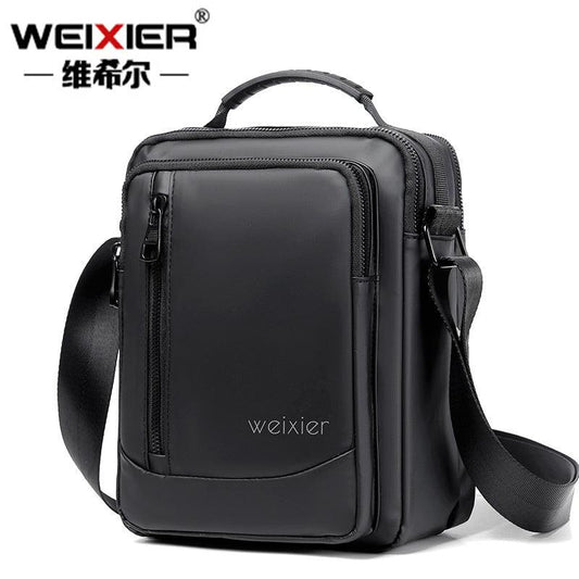 Japanese mobile phone bag men's small bag shoulder bag simple outdoor Messenger bag casual bag one shoulder small shoulder bag men's models - Viva Vista Store