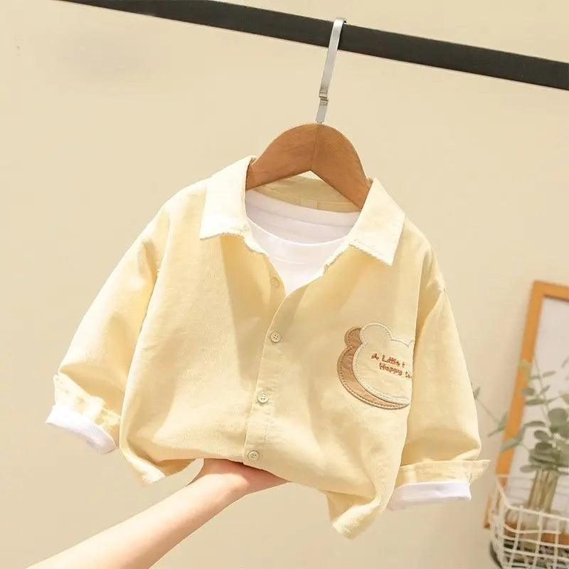 Children's shirts for boys and girls in spring and autumn for children in autumn - Viva Vista Store