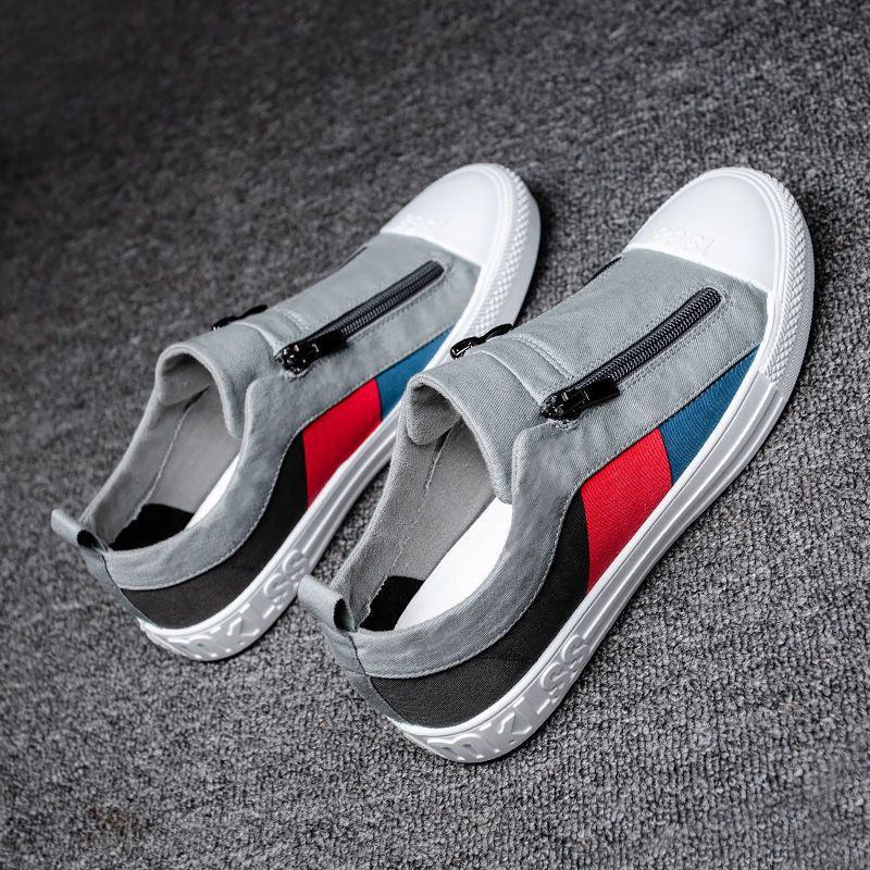 Canvas shoes men's 2023 summer breathable men's shoes Korean version trend shoes men's board shoes student tide shoes casual shoes men - Viva Vista Store