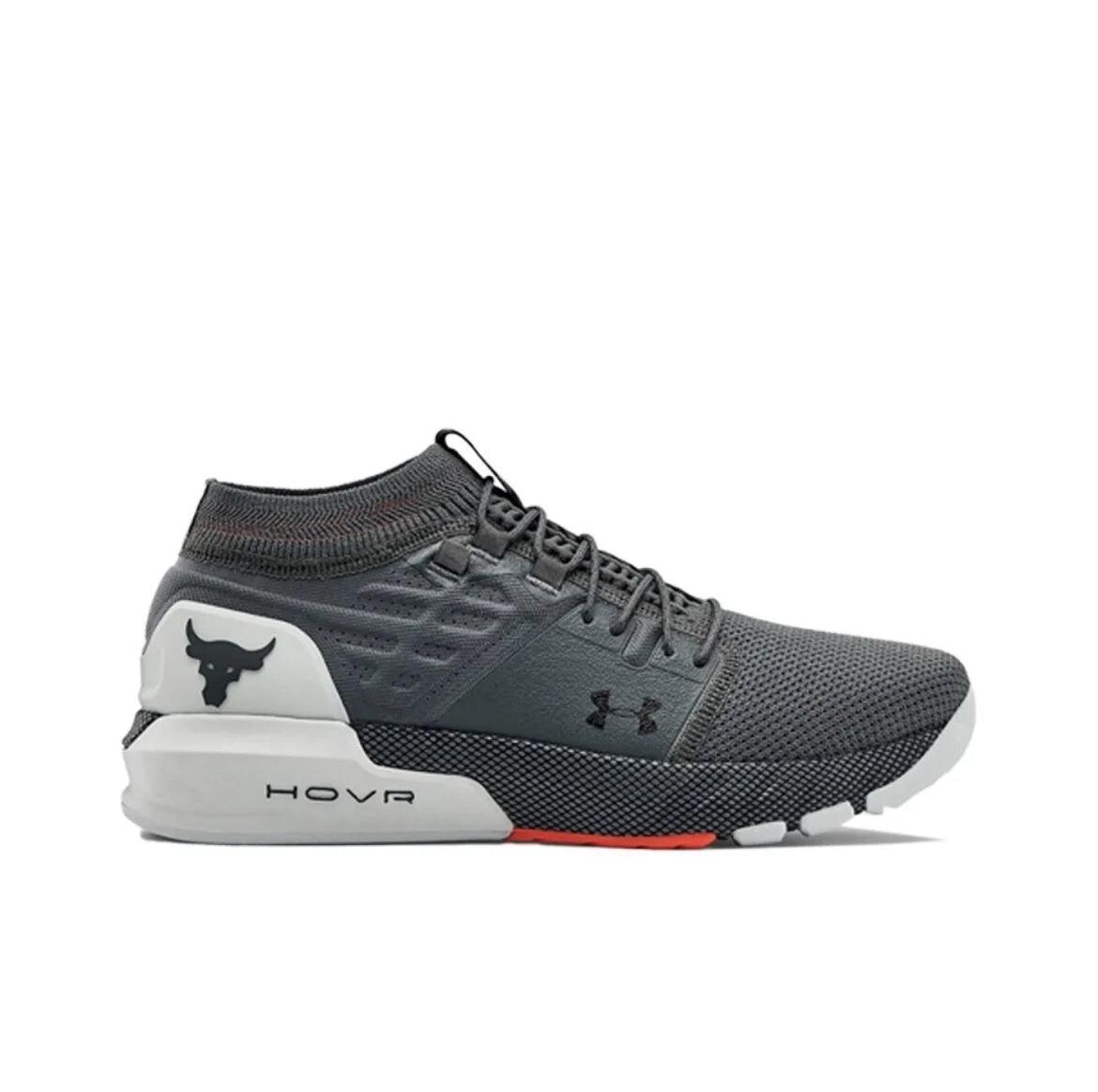 HOT 2022 UNDER ARMOUR Men's Running Shoes UA HOVR Project Rock 2 Bull Head Training Shoes Gym Army Gray Size40-45 - Viva Vista Store