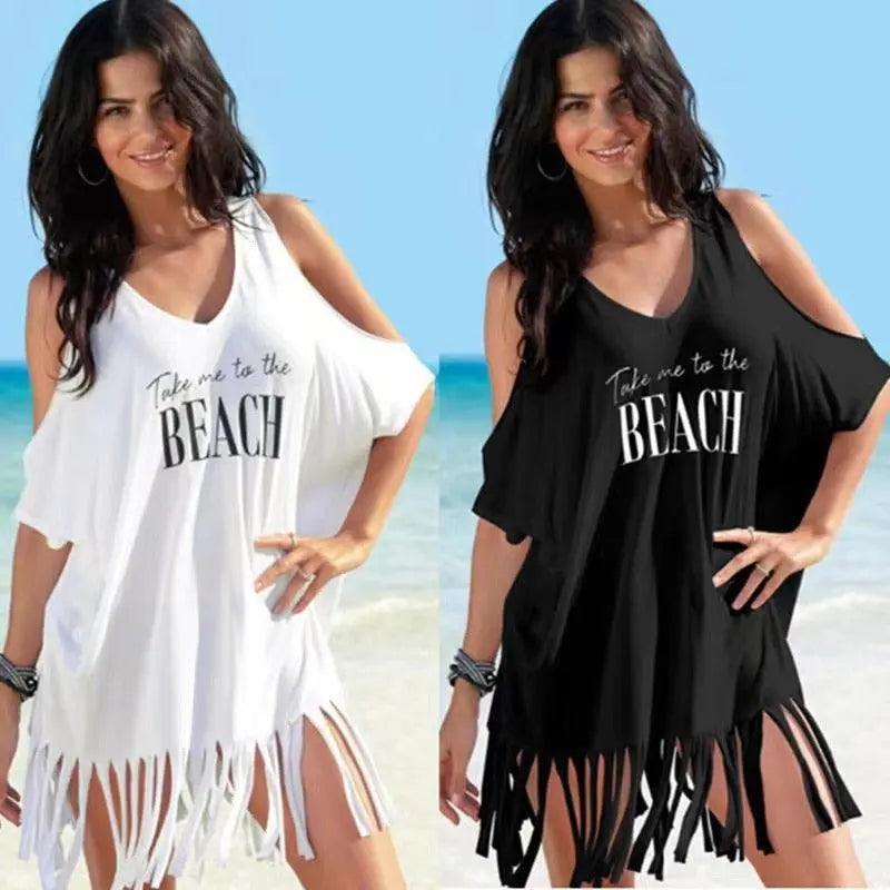 Take Me To The Beach Kaftan - Viva Vista Store