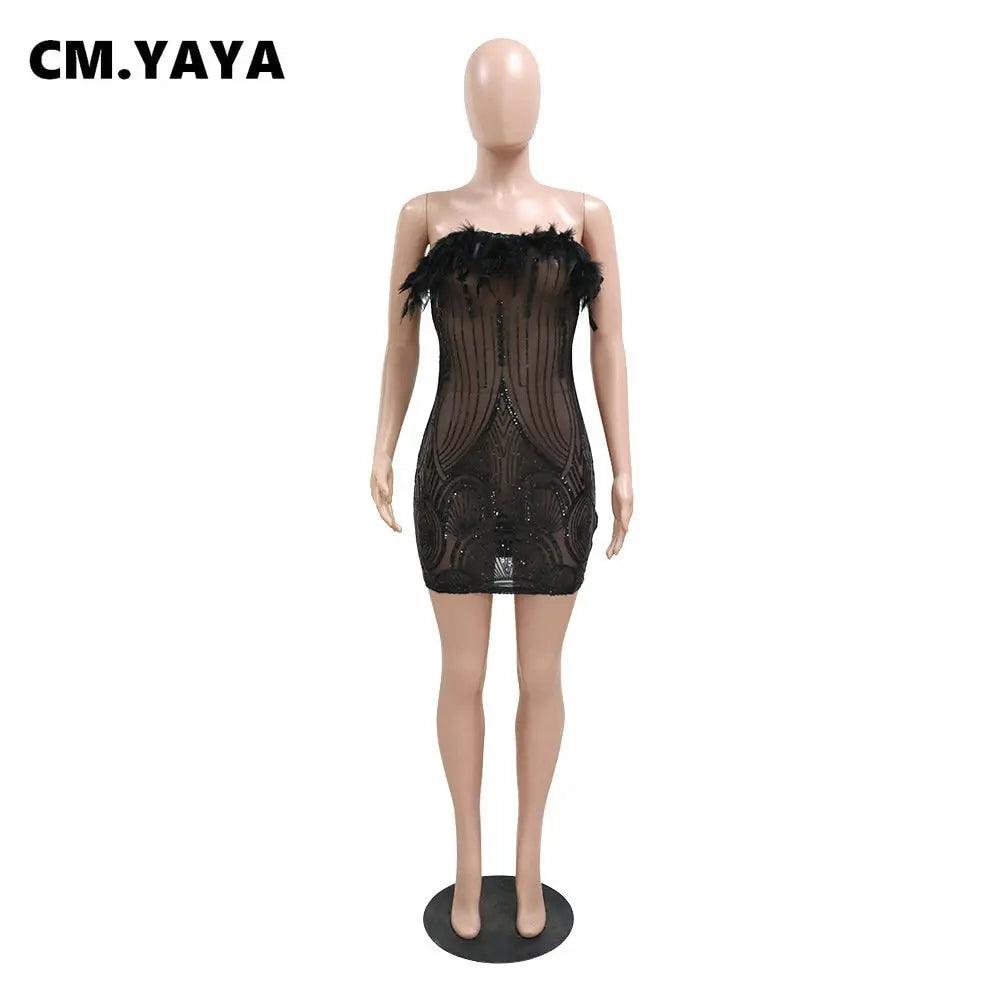 Sleek women club sexy party girl dress - Viva Vista Store