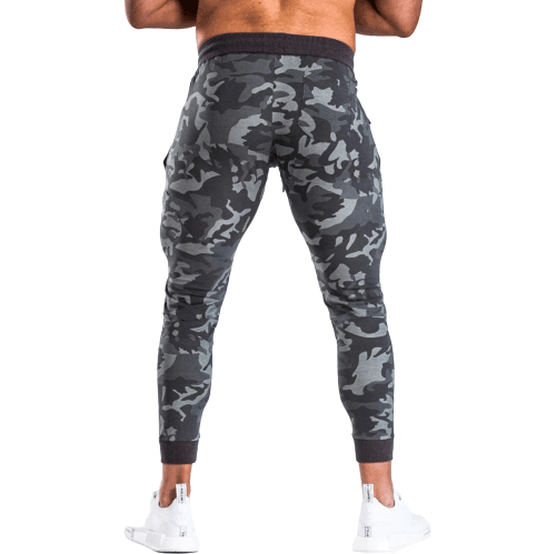 Men's Two Piece Tracksuit Set | Grey Camo Designed - Viva Vista Store