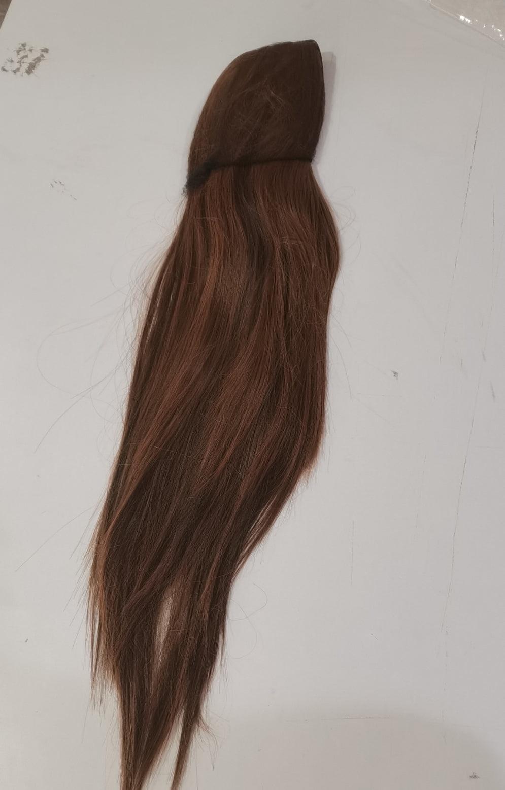 Black long straight hair wig cover - Viva Vista Store