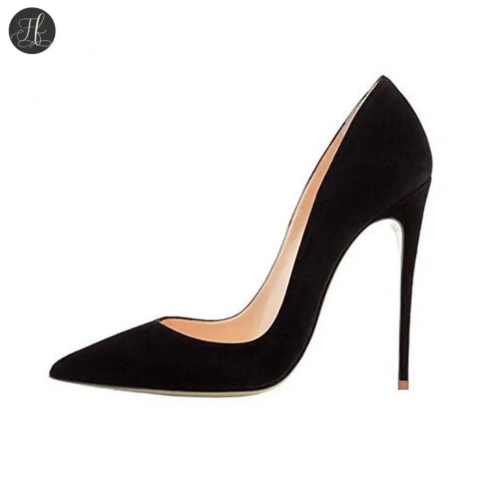 Suede Chic Party Stiletto Pumps - Viva Vista Store